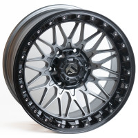 Диск литой 9*17 6*139,7 ЕТ0 110,1 Kipardo KF5228 MATTE BLACK DARK TINT