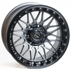 Диск литой 9*17 6*139,7 ЕТ0 110,1 Kipardo KF5228 MATTE BLACK DARK TINT