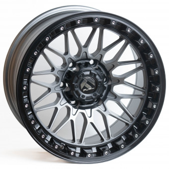 Диск литой 9*17 6*139,7 ЕТ0 110,1 Kipardo KF5228 MATTE BLACK DARK TINT