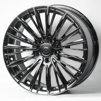 Диск литой 8*18 5*114,3 ET38 73,1 Kipardo FF130 Black Vacuum Chrome