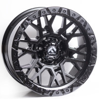 Диск литой 9*17 6*139,7 ET-12 110,1 Kipardo KF5089 Black