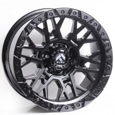 Диск литой 9*17 6*139,7 ET-12 110,1 Kipardo KF5089 Black