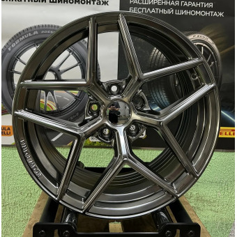 Диск литой 7,5*17 5*114,3 ET35 67,1 Kipardo XF204 Hyper black