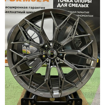 Диск литой 8*18 5*120 ET30 72,6 Kipardo XF209 Hyper black