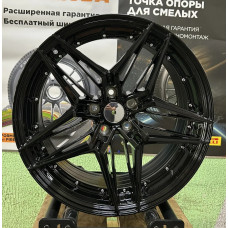 Диск литой 8,5*19 5*114,3 ET35 73,1 Kipardo XF007 BLACK+CR