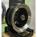 Диск литой 6,5*16 4*100 ЕТ30 73,1 Kipardo 166177 BML+GOLD RIVETS