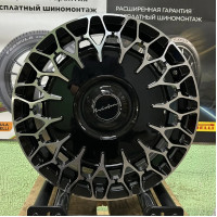 Диск литой 7*17 4*100 ET35 73,1 Kipardo KF54 BLACK POLISH
