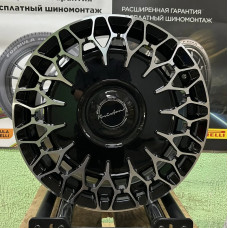 Диск литой 7*17 4*100 ET35 73,1 Kipardo KF54 BLACK POLISH