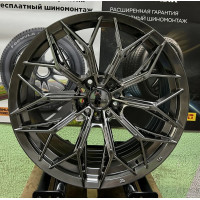 Диск литой 7,5*17 5*112 ET35 66,6 Kipardo Kipardo XF209 Hyper black