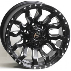 Диск литой 7*15 5*114,3 ET10 73,1 Kipardo Blitz Gloss Blacked Miled