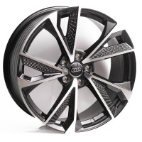 Диск литой 8,5*19 5*112 ET35 66,6 Kipardo FF532 Gloss Black Face