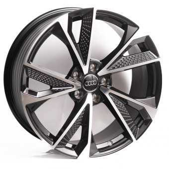 Диск литой 8,5*19 5*112 ET35 66,6 Kipardo FF532 Gloss Black Face