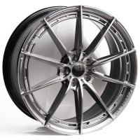Диск литой 8,5*19 5*114,3 ET35 73,1 Kipardo FF586 Titanium silver
