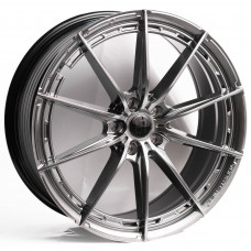 Диск литой 8,5*20 5*114,3 ET35 73,1 Kipardo FF586 Titanium silver