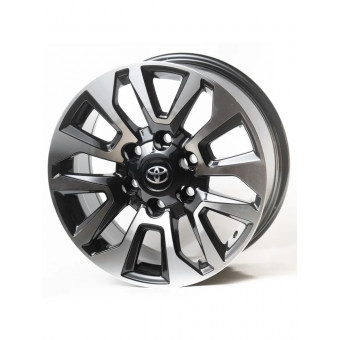 Диск литой 7,5*17 6*139,7 ET25 106,1 Kipardo R887F Dark GMF