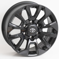 Диск литой 8*18 6*139,7 ET25 106,1 Kipardo R887F Gloss black