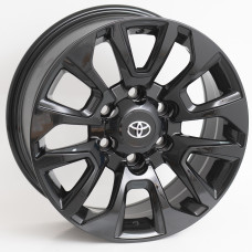 Диск литой 8*18 6*139,7 ET25 106,1 Kipardo R887F Gloss black