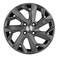 Диск литой 5,5*14 4*100 ET38 67,1 Khomen KHW1402 ZV Solaris/Rio Gray